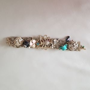 Betsey Johnson inspired charm bracelet